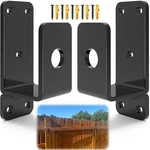 Komohom Thickened Door Barricade Bracket, 2 45mm X 130mm 56mm, Pack-pro. Fixed Price $21.82.