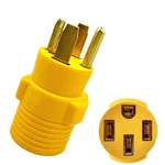 Nema 14-30p To 14-50r Ev Charger Adapter,30 Amp Dryer Outlet 50 Level .... Fixed Price $45.10.