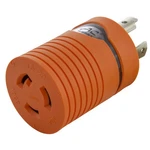 Ac Works Adl630l620 Plug Adapter L6-30p 30amp 250volt Male To L6-20r 20am. Fixed Price $56.99.