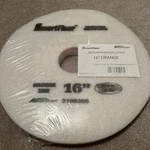 2 Pack Ameripolish Smartfloor Restoration Pads Concrete 16" Orange For Scrubber. Fixed Price $27.00.