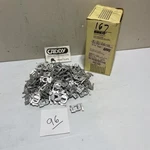 Lot Of 96 Erico Caddy 4g16h Twist Clip Tee Bar Hangers Fasteners New. Fixed Price $60.00.