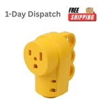 Acbroad Nema 6 50r 50a 250v Female Welder Socket Yellow. Fixed Price $22.88.