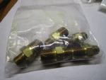 1/4" X 1/8"mpt Brass Hex Nipple Qty 4. Fixed Price $15.00.