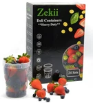 Zekii Extra Thick Deli Containers With Lids, Soup Clear - 32 Oz. Fixed Price $26.48.