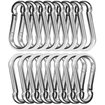 Ephech 30pcs 3" Heavy Duty Spring Snap Hook, M8 5/16" Galvanized Steel H.... Fixed Price $40.73.