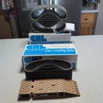 Crl Glass Grinding Belts 75mm X 533mm 8 3" 21" 220x And 15 400x & Block. Fixed Price $29.99.