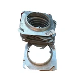 Lot Of 8 New Steel City 52c31/2-25 Square 1/2" Raised Mud Rings 4" - No Box. Fixed Price $23.99.