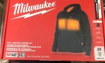 Milwaukee 306b-212x M12 Men S Heated Hoodie Kit Black 2xl Brand New. Fixed Price $114.00.
