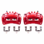 Powerstop Disc Brake Caliper Set - Red Powder Coated Calipers. Fixed Price $413.51.