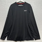 Milwaukee Workskin Xl Long Sleeve Crew Neck Black Midweight Base Layer Tee Shirt. Fixed Price $44.99.