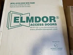 Elmdor Dw16x16pc-sdl Wall/ceiling Access Panel Galvanized Steel 16 In X. Fixed Price $39.60.