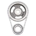 Edelbrock 7804 Performer-link Adjustable True-roller Timing Chain Set. Fixed Price $75.00.