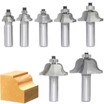 Akylin 7pcs Roman Ogee Router Bit Set,1/2" Shank,decorative Edge 1/2"x. Fixed Price $40.17.