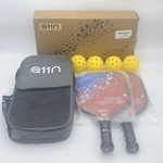 A11n Hyperfeather R Pickleball Paddles Set Of 2 Rackets With 4 Outdoor Balls. Fixed Price $28.99.