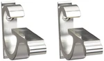 C.r. Laurence Chrome Designer Aluminum Shelf Bracket Cc5ch, For 3/8" To 1/2" .... Fixed Price $33.80.