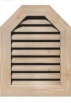 Ekena Millwork Octagon Wood Gable Vent 17 X Unfinished Smooth Pine 2 Set. Fixed Price $163.52.