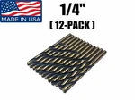 (12-pack) 1/4" 05700 Norseman / Viking Usa Drill Bit Super Premium High Speed. Fixed Price $37.79.