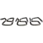 Encore Packaging Poly & Cord Buckles - 1/2" Heavy Duty Galvanized Clear Wire. Fixed Price $75.05.