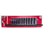 Milwaukee 48-22-9521 12-piece 3/8" Drive 12-point Deep Well Metric Socket Set. Fixed Price $67.99.