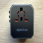 Epicka World Travel Adapter Ta-105 Universal Plug 4 Usb Ports Usb-c Carry Case. Fixed Price $15.00.