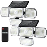 Solar Lights Outdoor, 214 Led Motion Sensor Waterproof Security Light W.... Fixed Price $84.20.