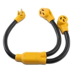 Maxpeedingrods 50 Amp Y Splitter Nema 10-50p To 2x 10-50r, 3-prong 250v.... Fixed Price $71.23.