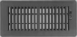 Rocky Mountain Goods 4 X 10 Dark Grey Floor Register Vent - Heavy. Fixed Price $17.57.