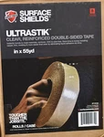 Surfaceshield 3-rolls Powerhold Ultrastik Clear Double Sided Tape 3.5' X 55yd. Fixed Price $54.27.