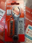 Milwaukee 48-22-2950 7-in-1 Multi-bit Mini Ratchet. Fixed Price $29.00.