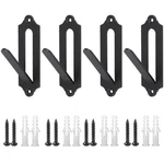 4 Pack 4.1"x1.4" European Mount Skull Hanger, Stainless Steel, 100% Stainless.... Fixed Price $18.42.