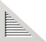 Ekena Millwork Pvc Gable Vent 32x13 Right Triangle New Free Shipping. Fixed Price $99.99.